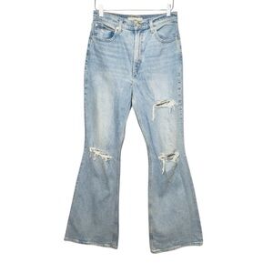 Levi’s Premium 70s High Flare Light Wash Women’s High Rise Jeans Sz 29